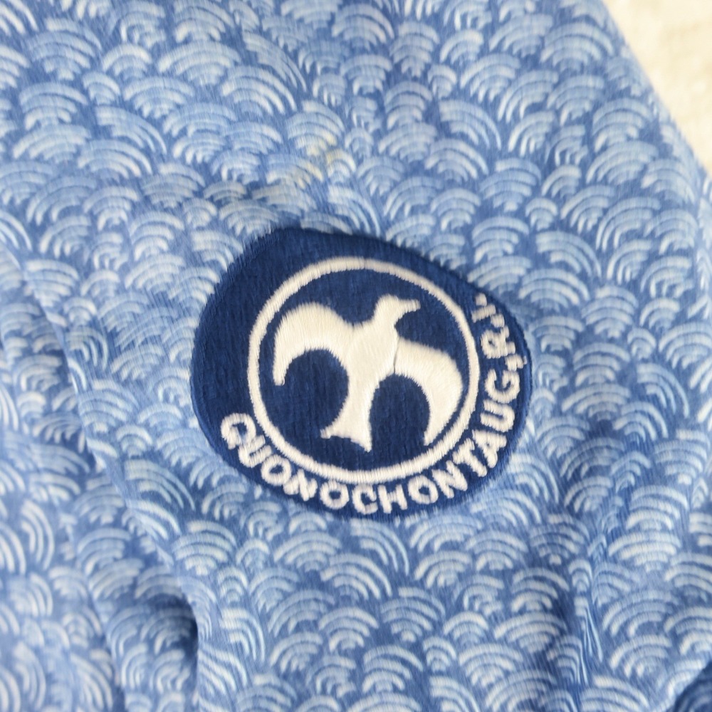 Johnnie-O Golf 1/4 ZipPerformance Sweater Mens Medium Blue‎ Quonochontaug - Picture 9 of 13